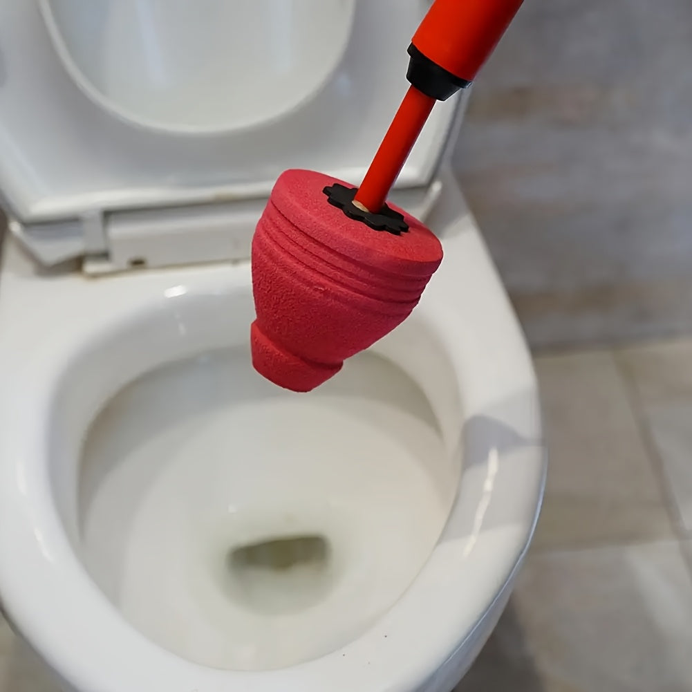 Toilet Plunger Tool - Heavy-Duty Drain Cleaner