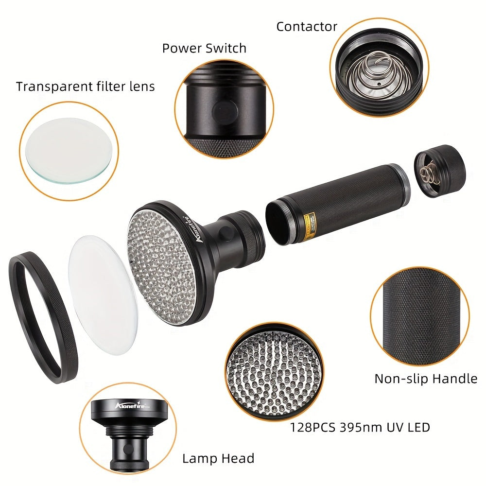 New 100 LED  UV Flashlight