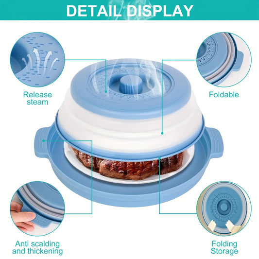 2025 New Microwave Food Splash Guard & Base Mat