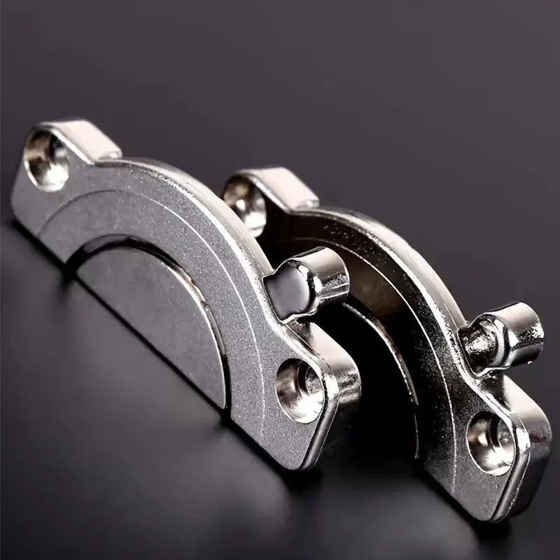 Durable 2-Pack Metal Desktop Connectors