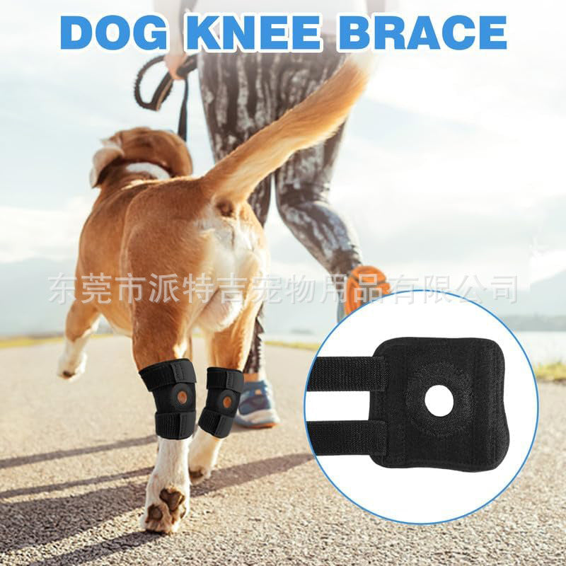 Pet dog leg guards. Joint knee guards.