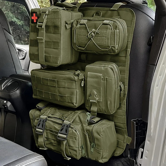 Tactical Car Seat Back Organizer