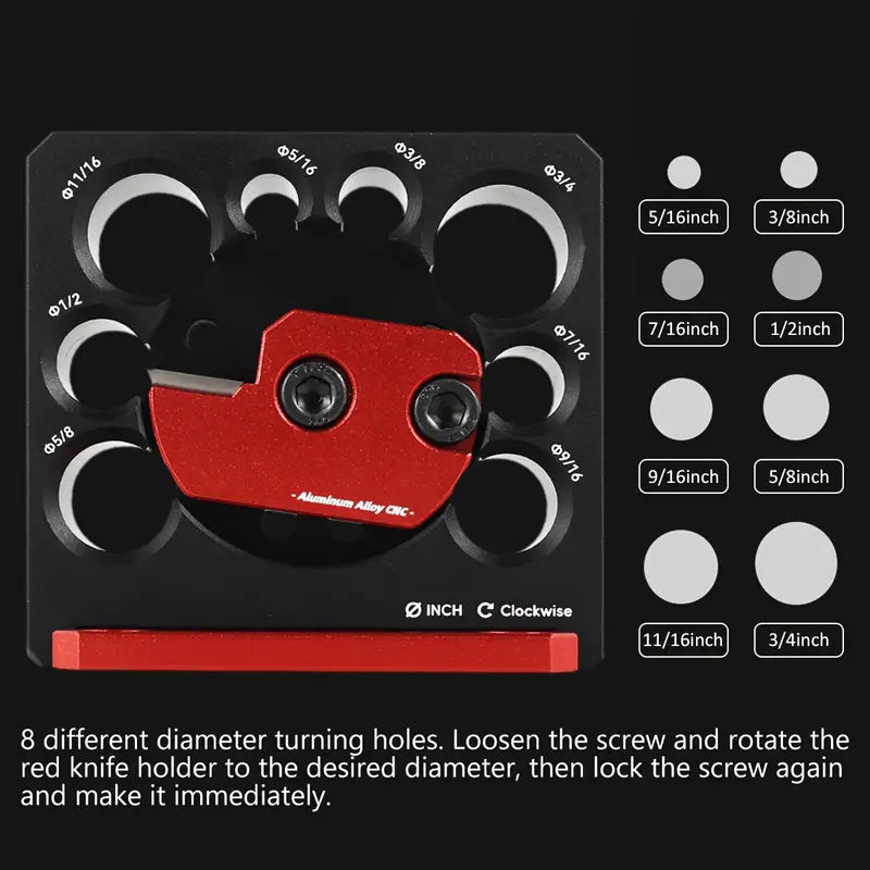 Adjustable Dowel Maker Jig Kit