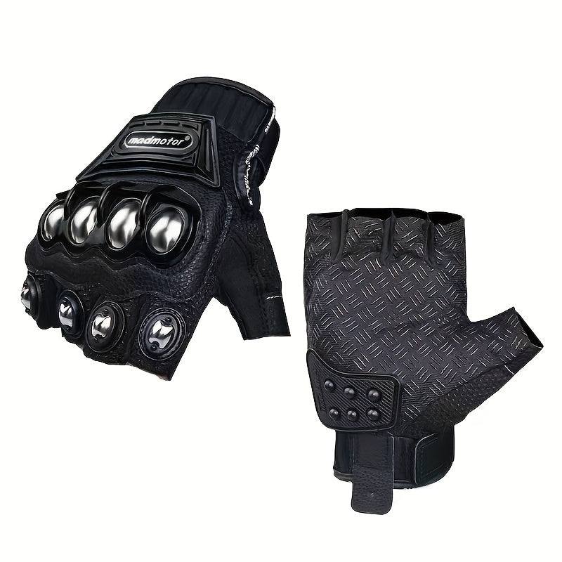 Steel Outdoor Knuckle Motorcycle Motorbike Powersports Safety Gloves