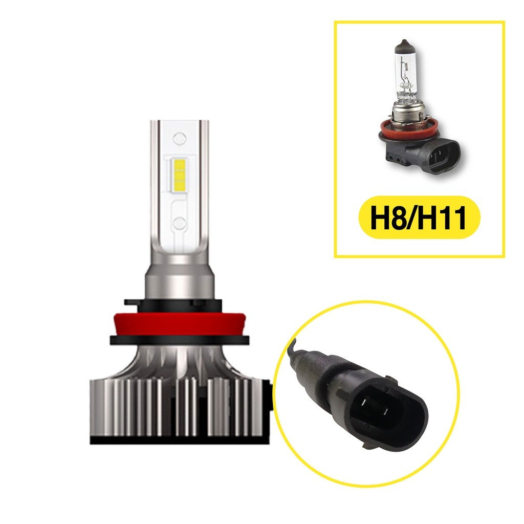 2PCS LED Front Headlight Foglight