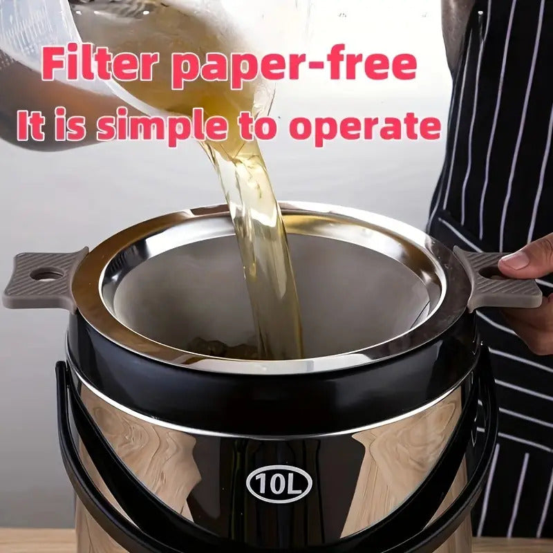 Stainless Steel Tea Filter Mesh Funnel