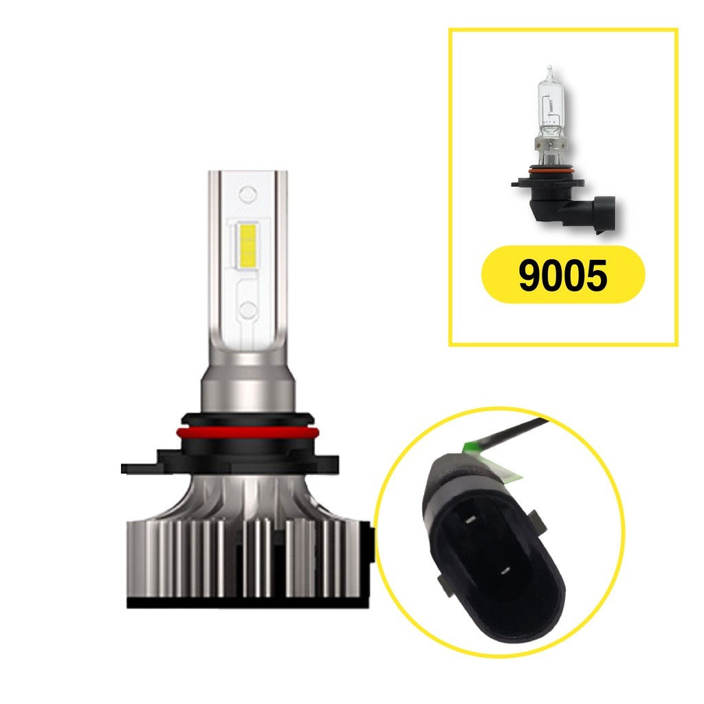 2PCS LED Front Headlight Foglight