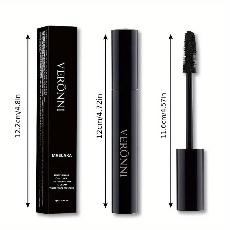 2-Pack Waterproof Colored Mascara Set