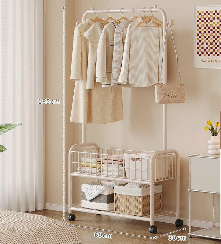 Vertical clothing rack