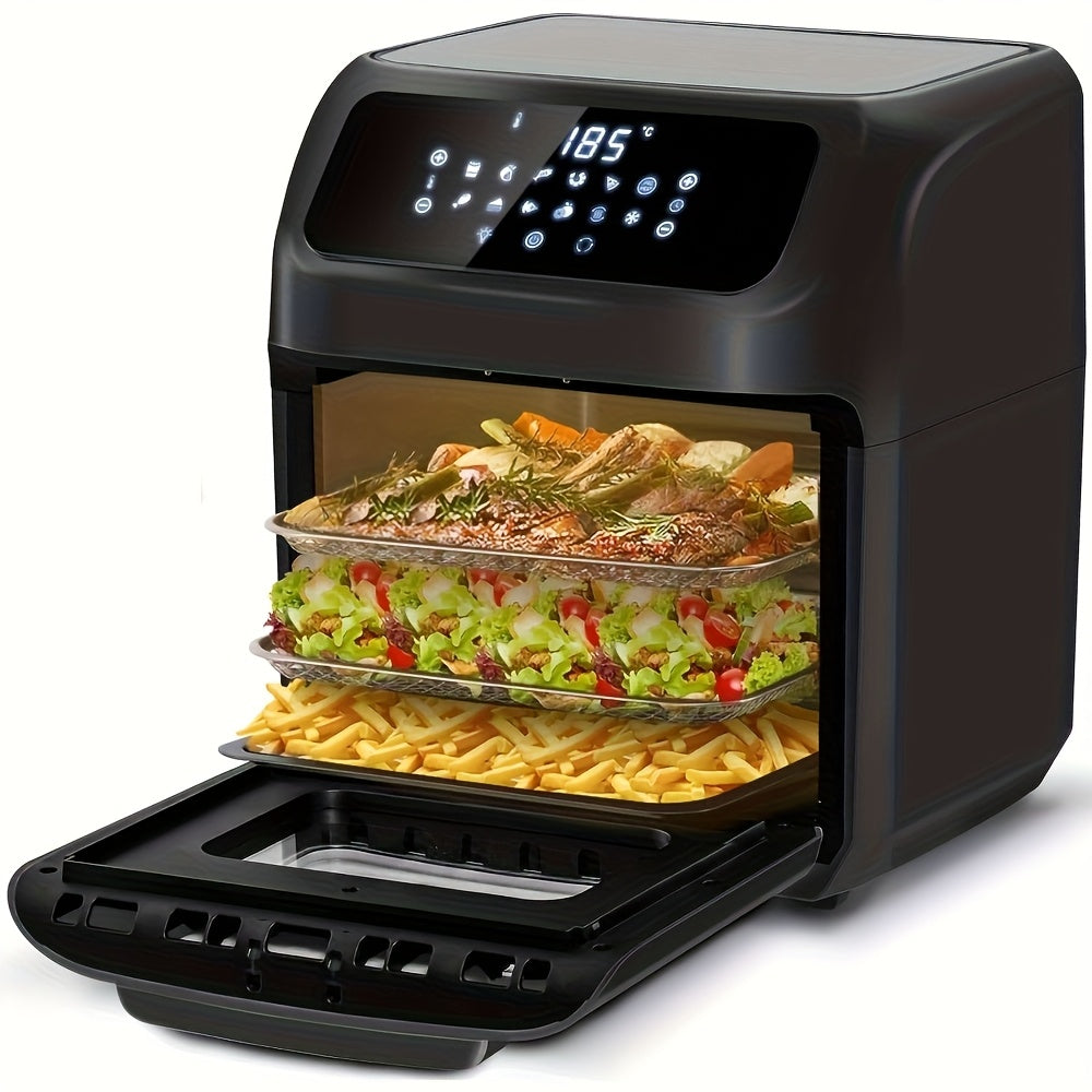 1pc, Hot Air Oven 10 L, 12 In 1 Digital Hot Air Fryer