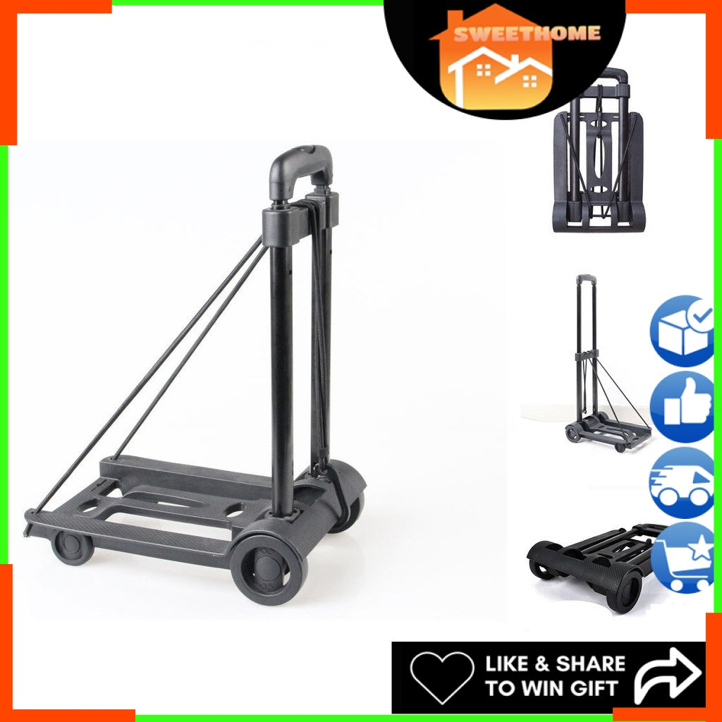 Lightweight portable luggage cart