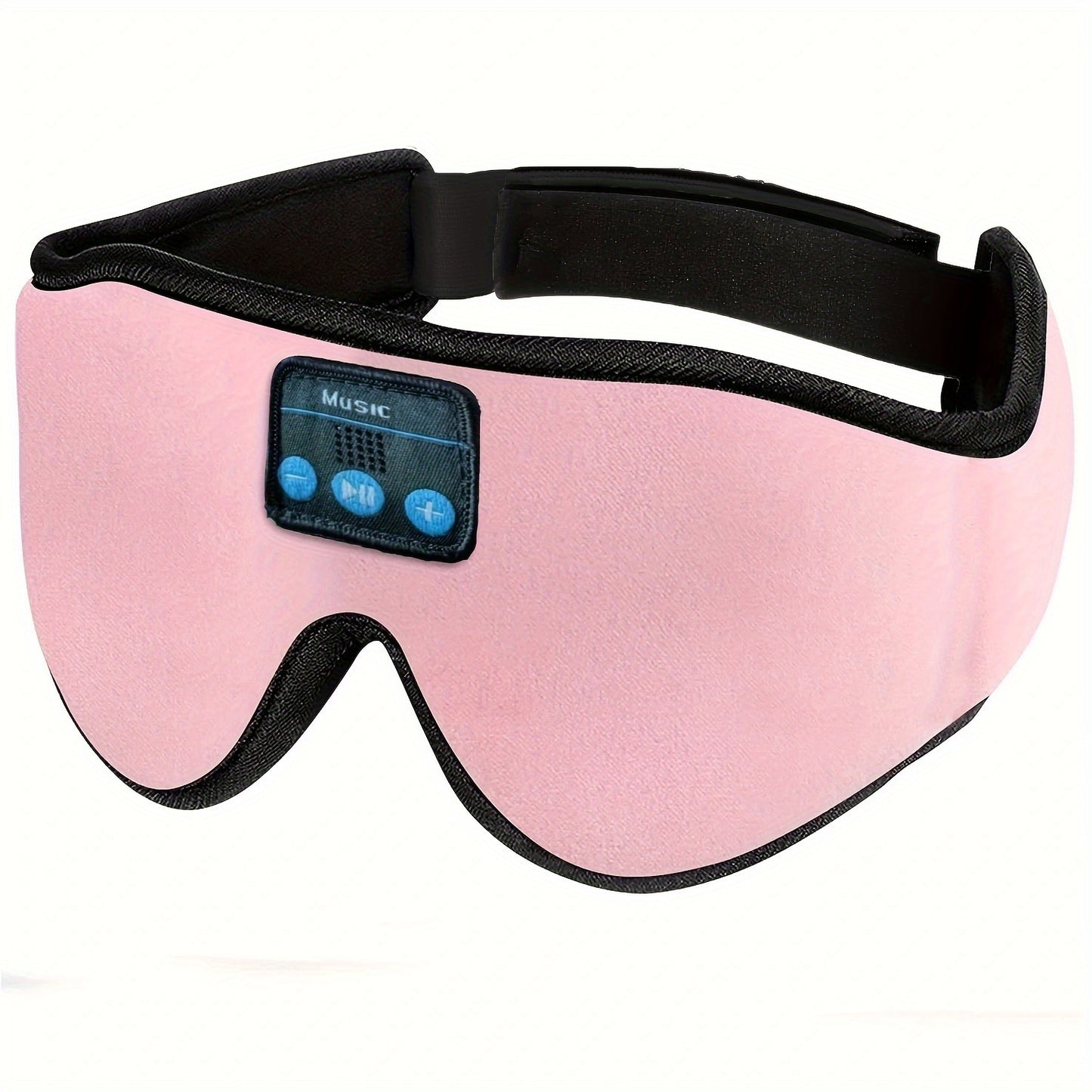 1pc 3D Sleep Mask with BT Headphones