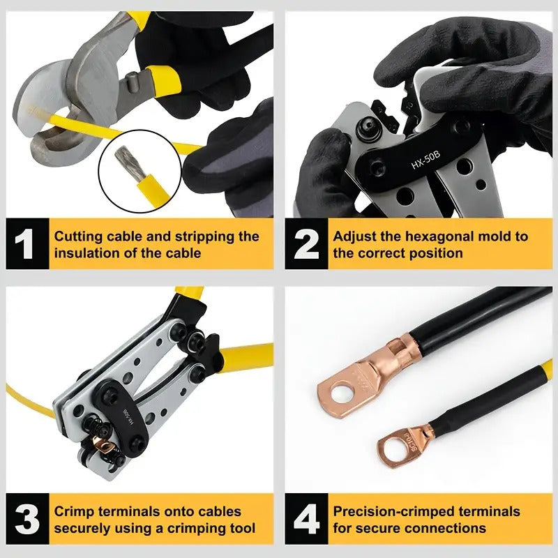 Cable Lug Crimping Tool