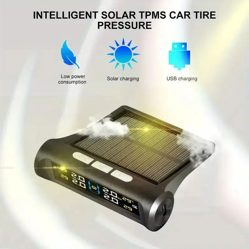 Accurate 4-Sensor Wireless Tire Pressure Monitoring System