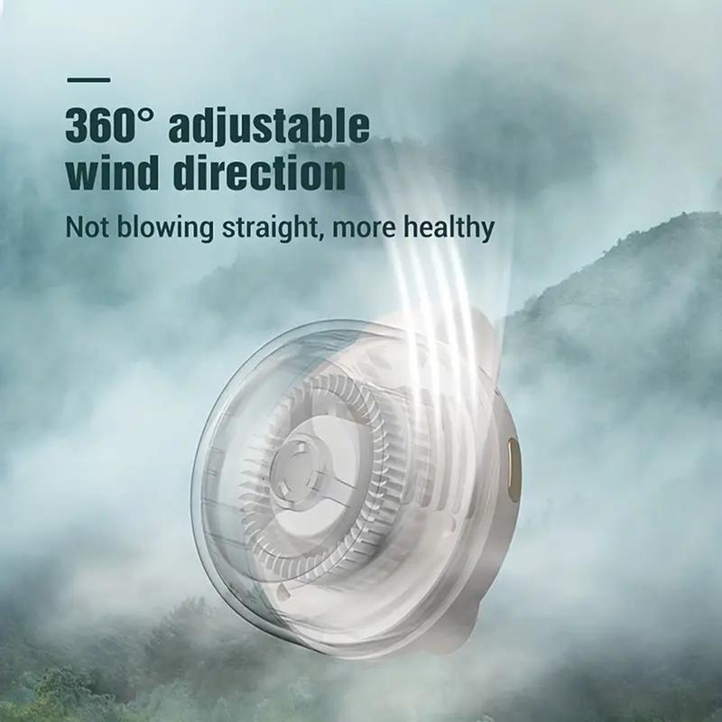 Portable Silent Mini Bladeless Electric Fan