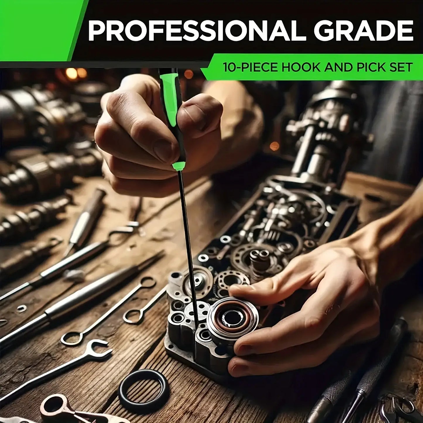 10pcs Durable Precision Oil Seal Hook Kit