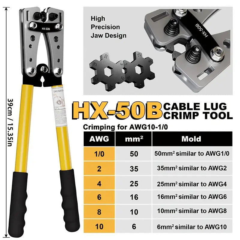 Cable Lug Crimping Tool