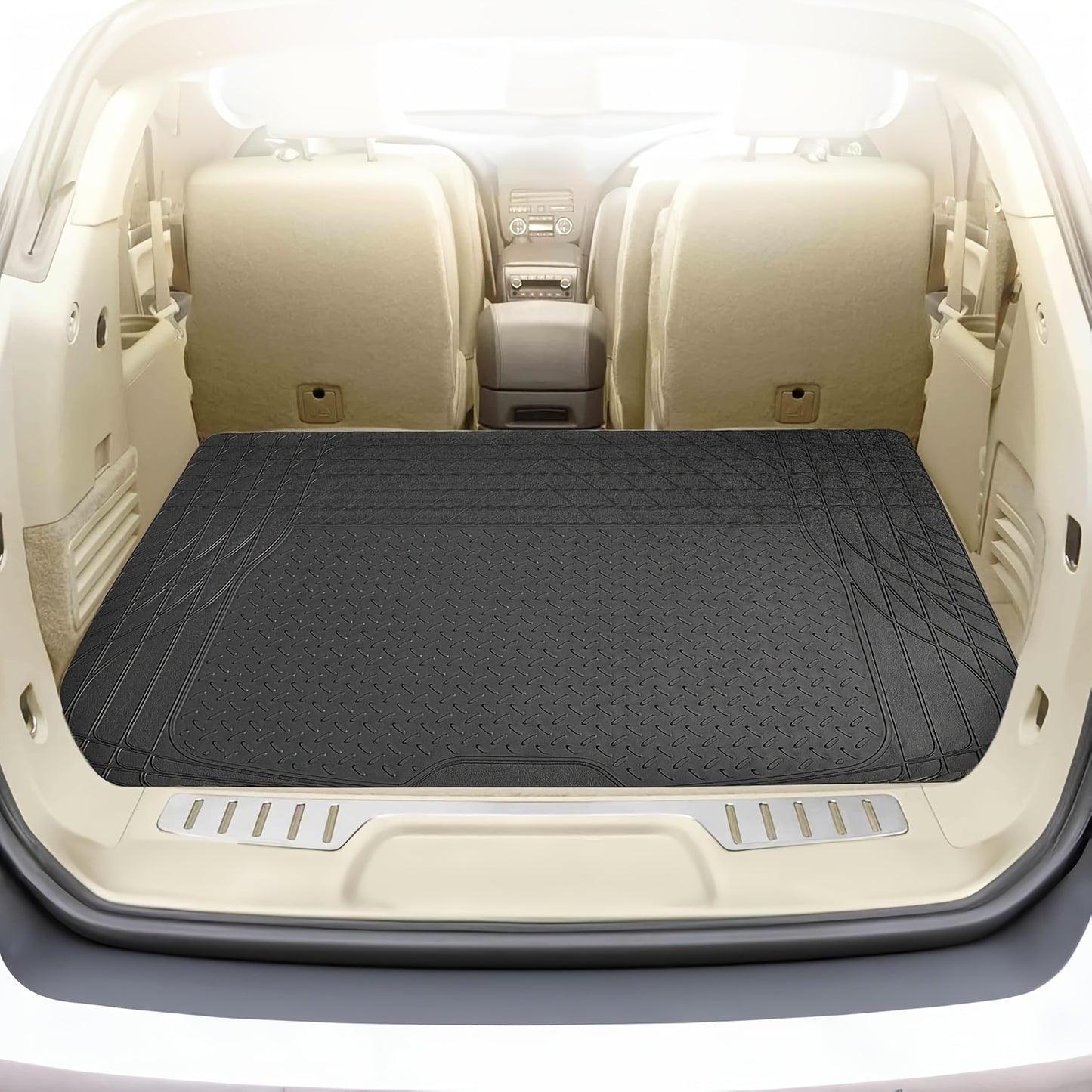All-Weather PVC Car Trunk Mat 47.2"x31.5" Waterproof
