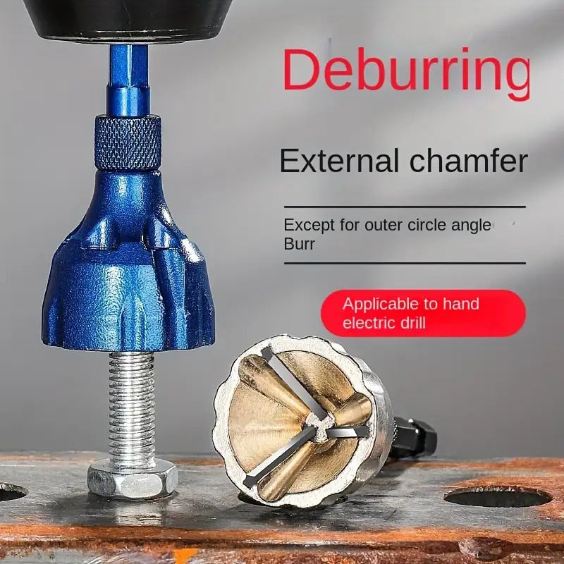 4pcs Steel Screw Deburrer Tool