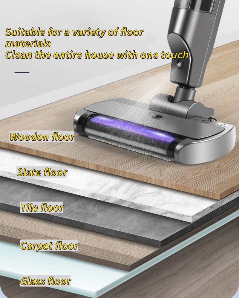 Wireless sweeping and mopping machine