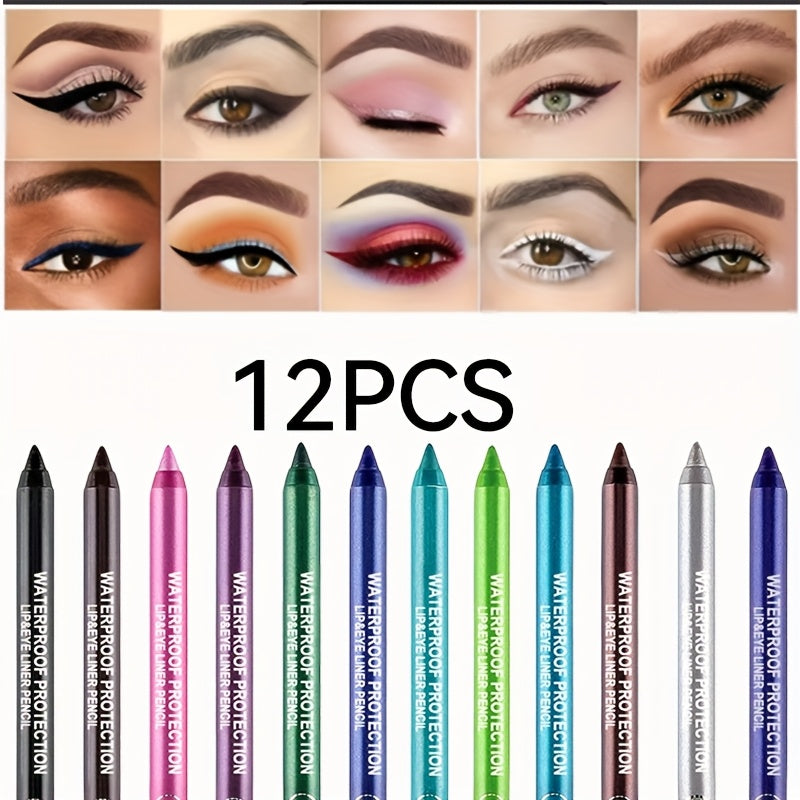 12 Waterproof Eyeliners