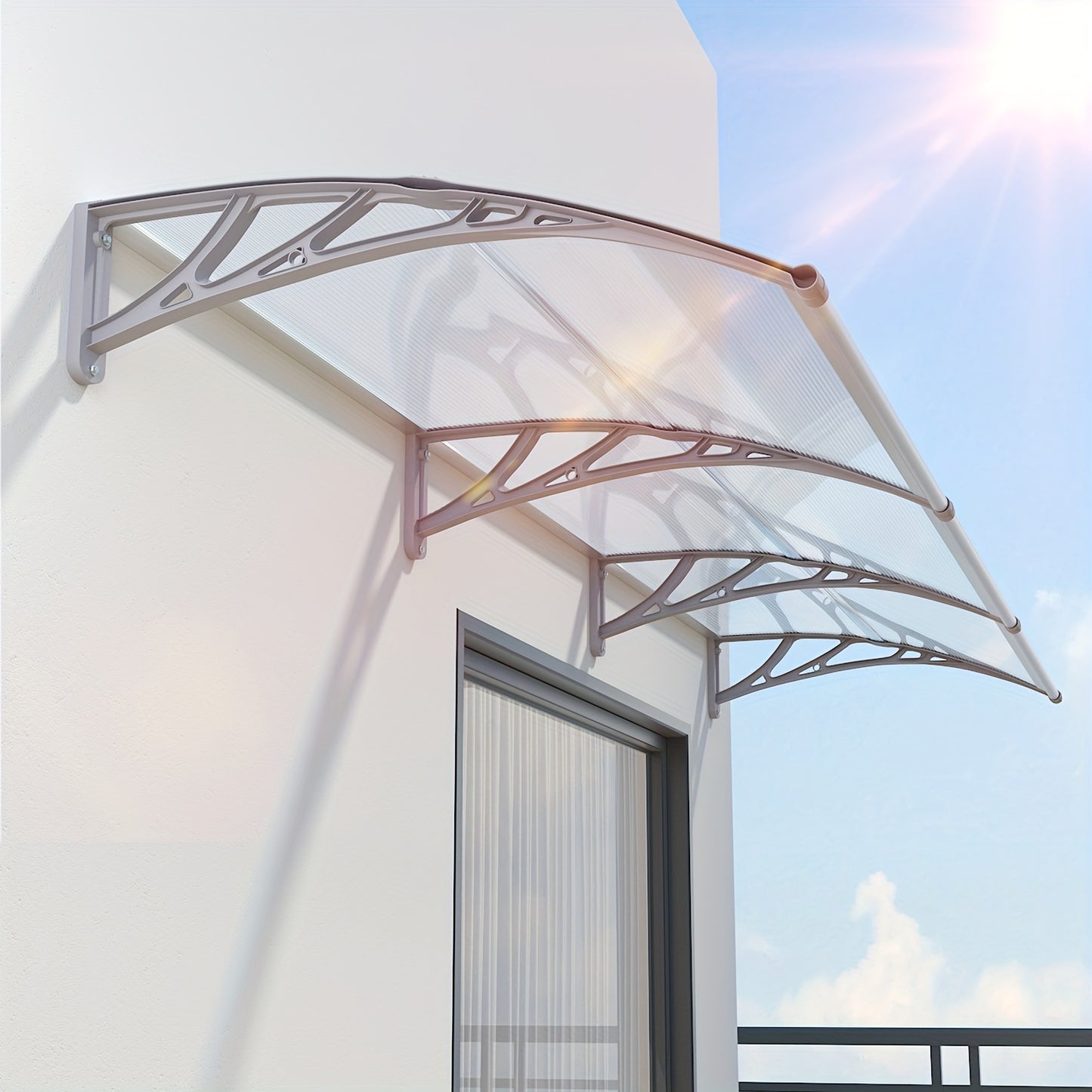 Polycarbonate Window Door Awning Canopy