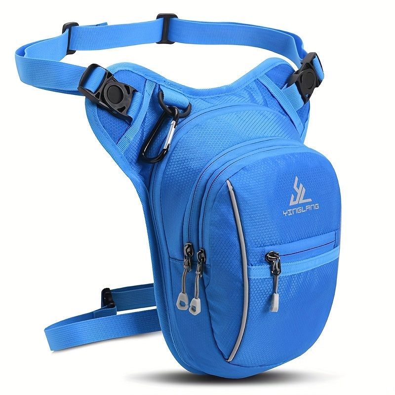 1pc Contrast-color Nylon Sports Leg Bag