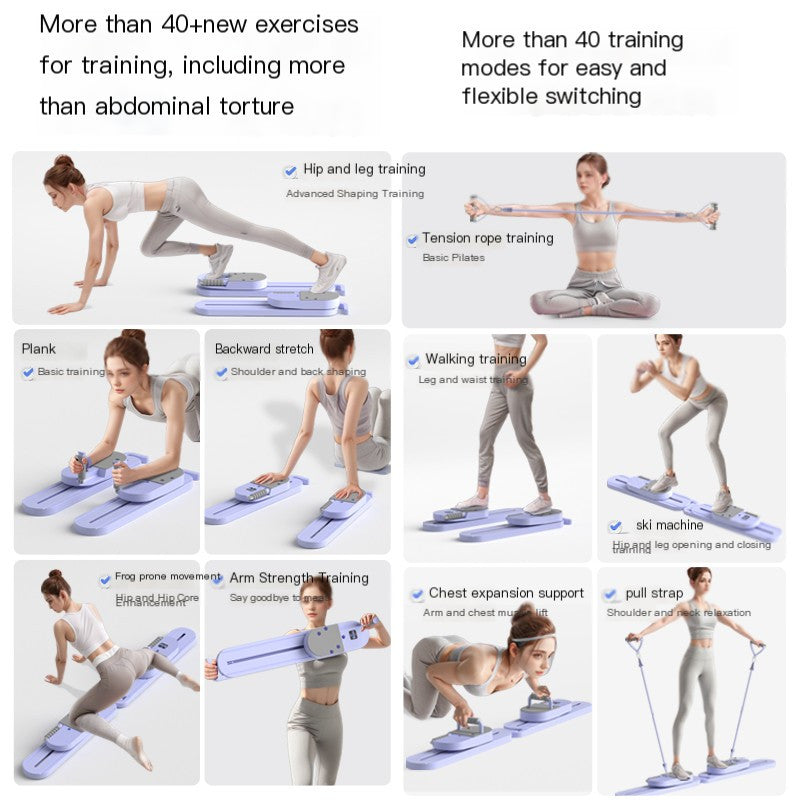 Split Pilates balance board,  multifunctional fitness tool