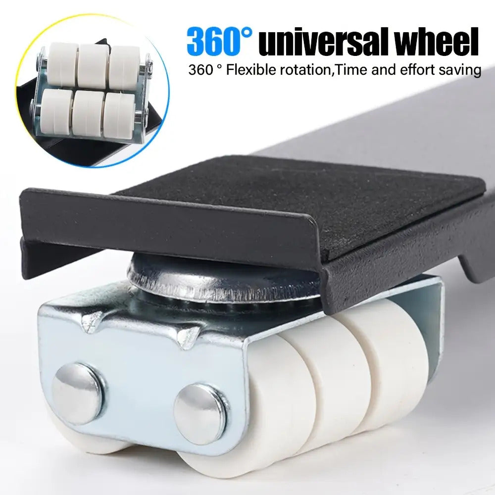 360° Expandable Appliance And Furniture Cart with Heavy-Duty Mobile Wheels
