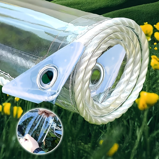 Heavy-Duty Transparent PVC Waterproof Cloth