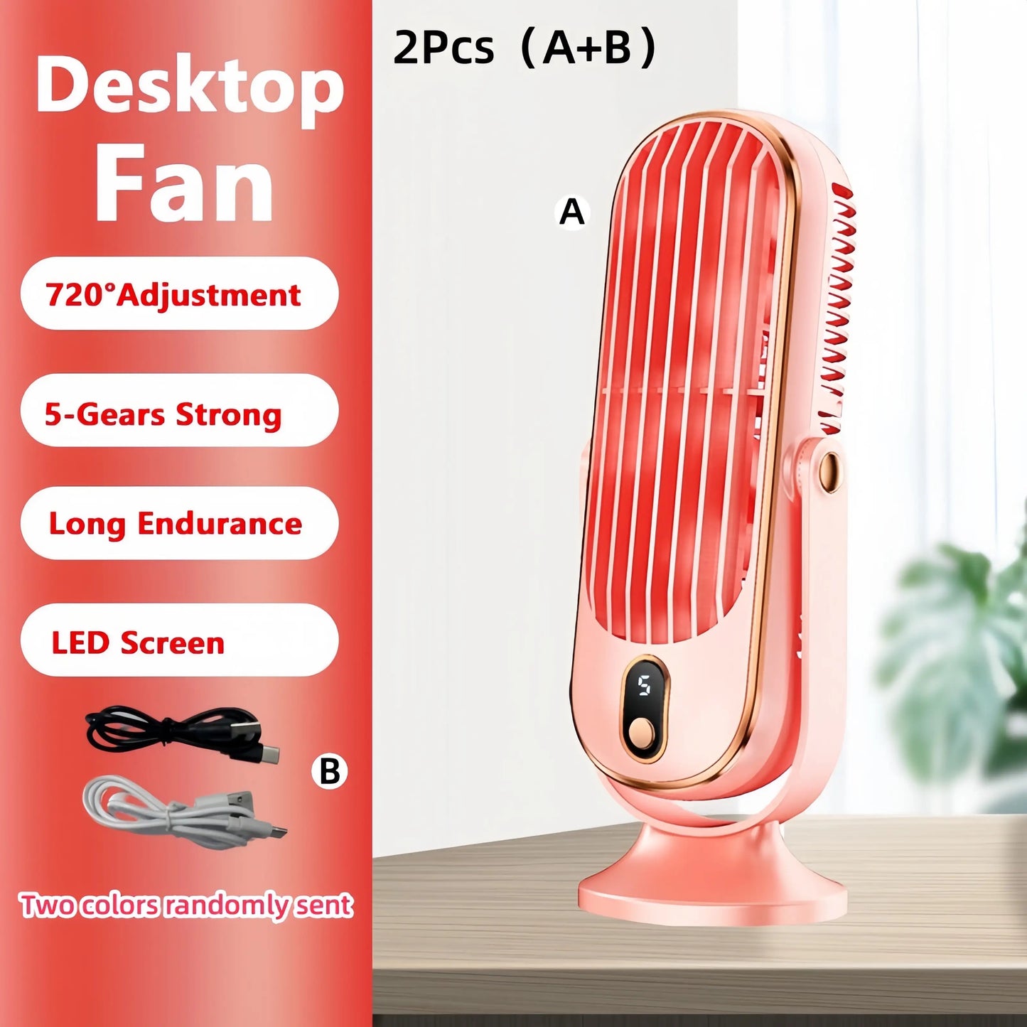 1pc Portable Air Conditioner Fan