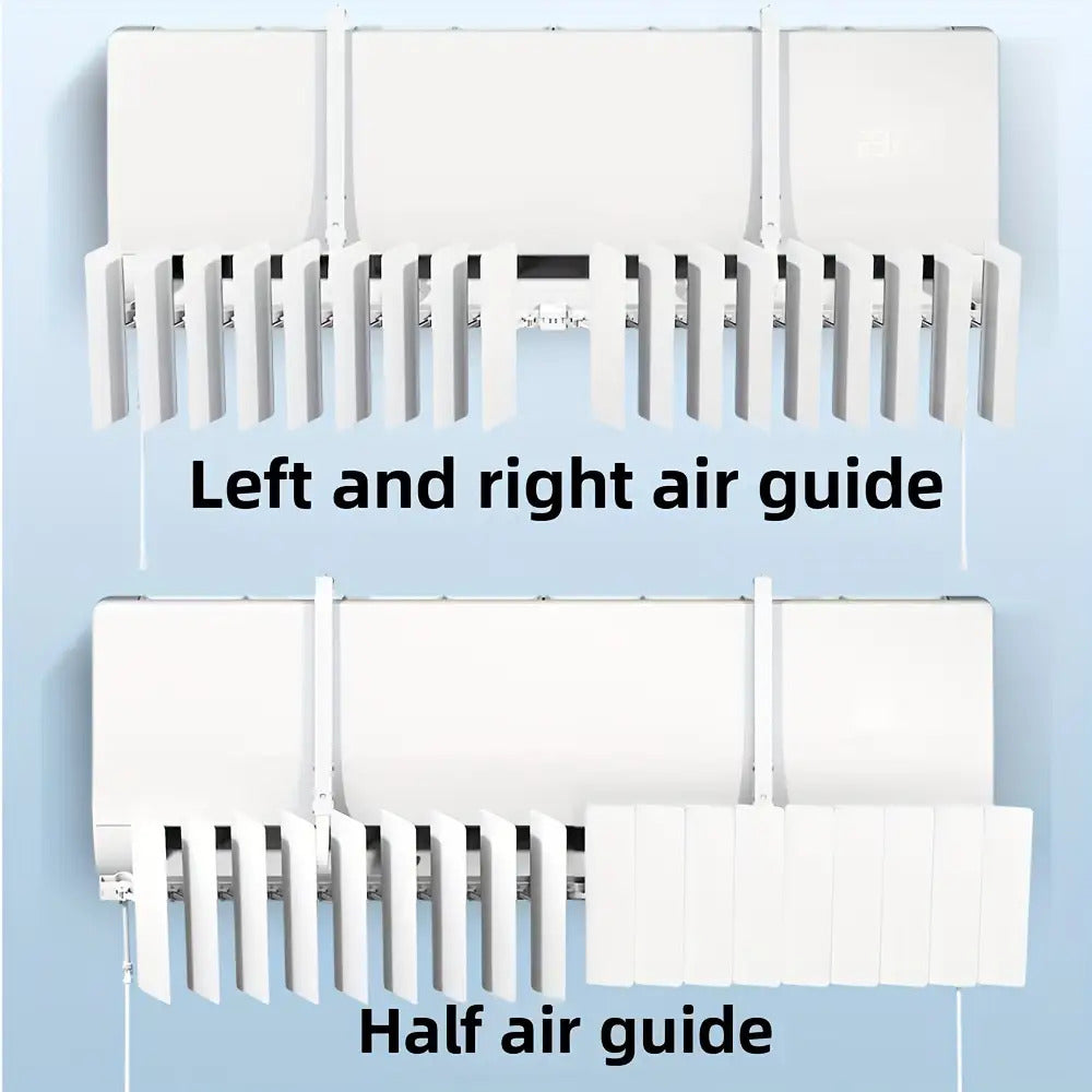 2pcs 2025 new easy to use air conditioner air deflector