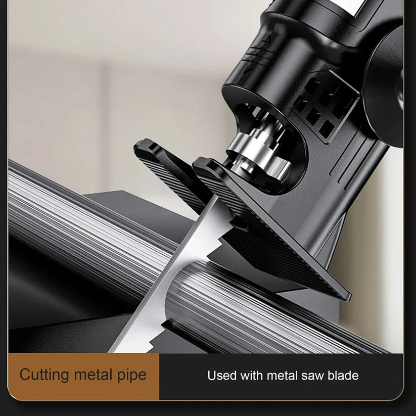 Electric drill to reciprocating saw adapter （with no machine）