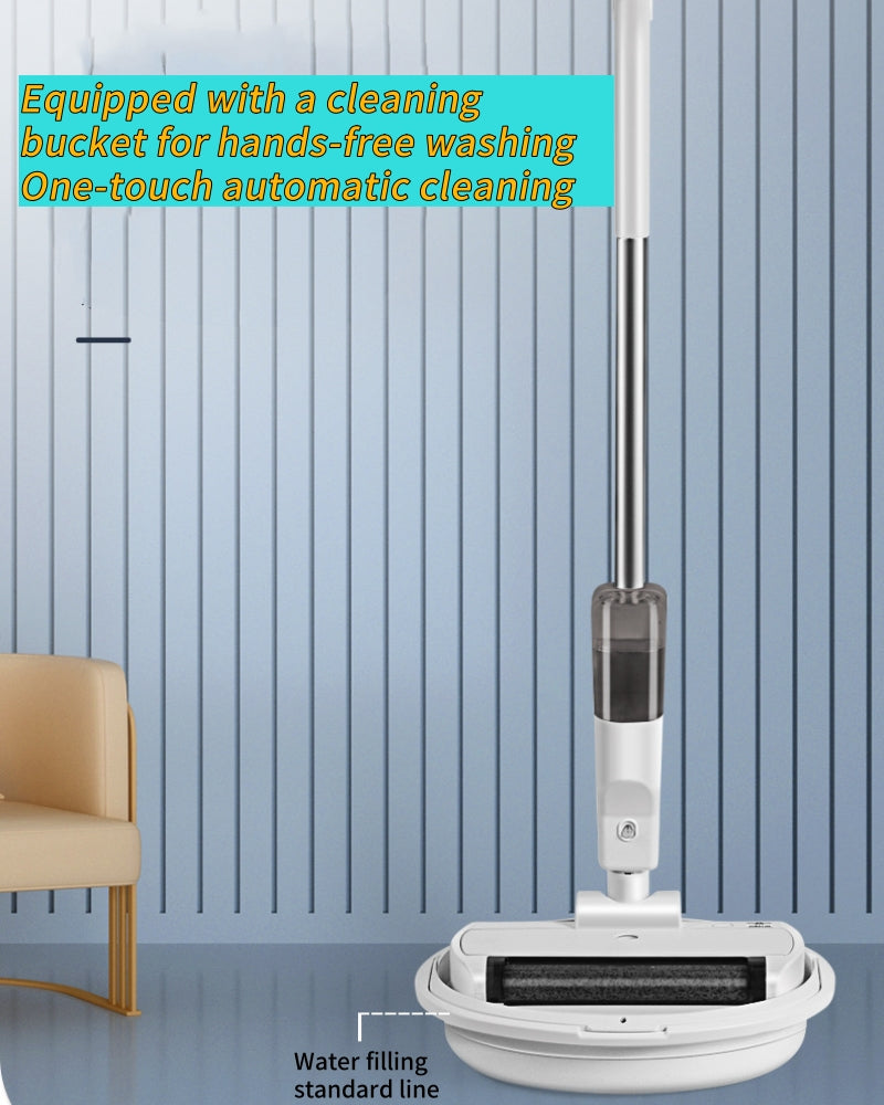 Wireless sweeping and mopping machine