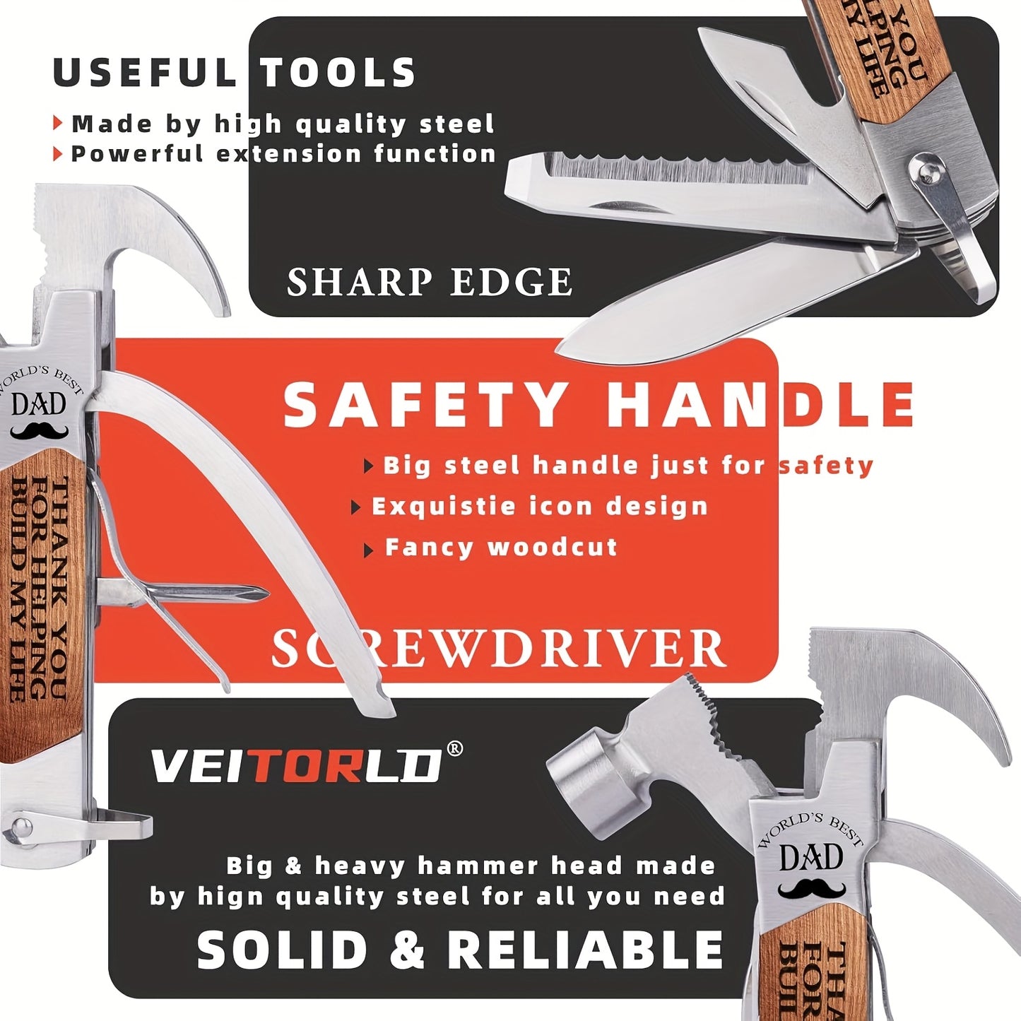 12-in-1 Multi-Tool Hammer