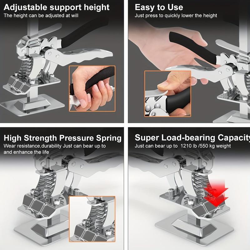 Metal Labor-saving Arm Jack, 1 Count Cabinet Board Lifter