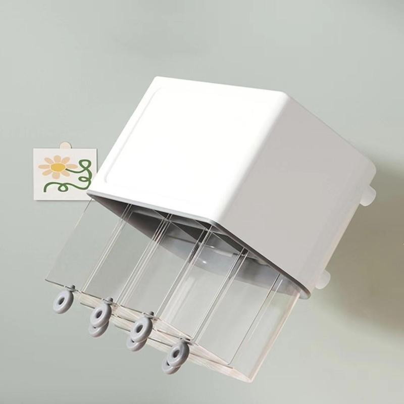 5pcs Multi Grid Large Capacity Storage Box