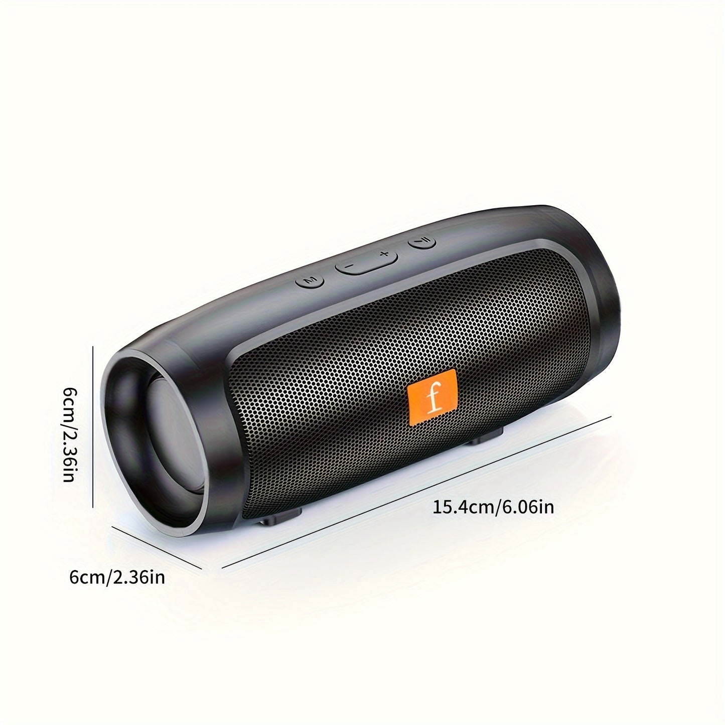 Portable Speaker with Built-in Microphone