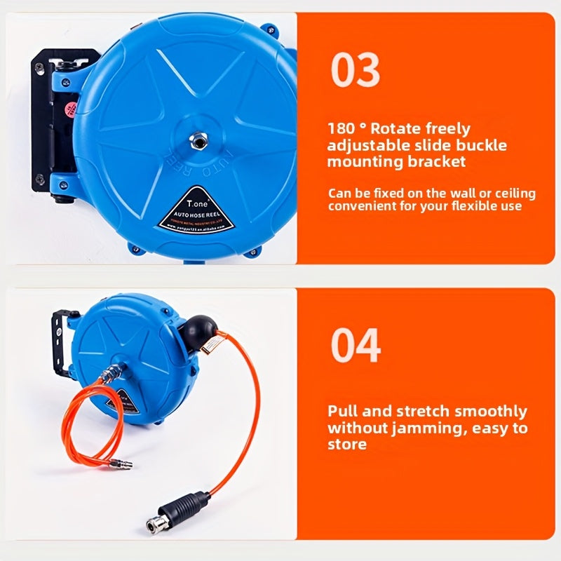10m Retractable Air Hose Reel