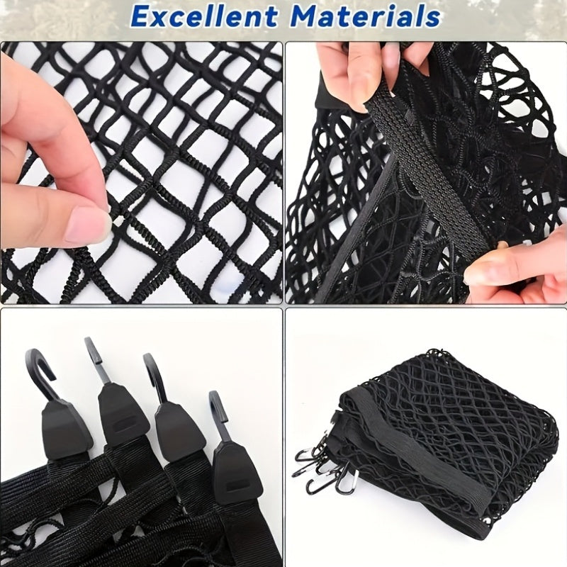 1pc Universal Fit Spandex Truck Bed Mesh