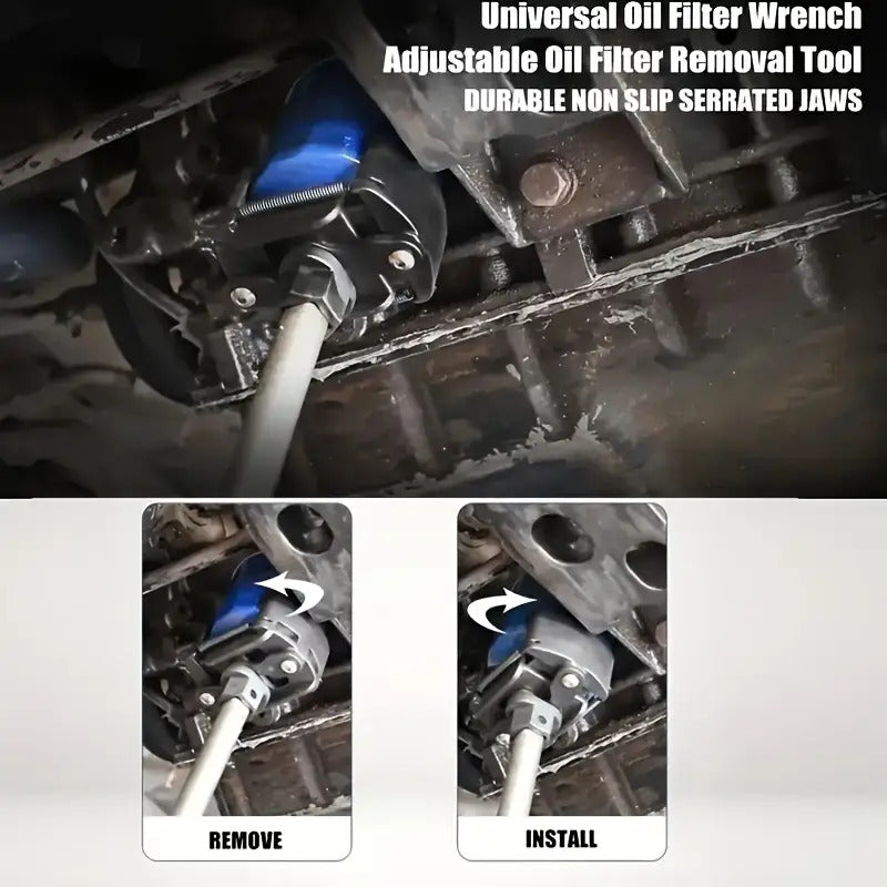 Adjustable Oil Filter Wrench