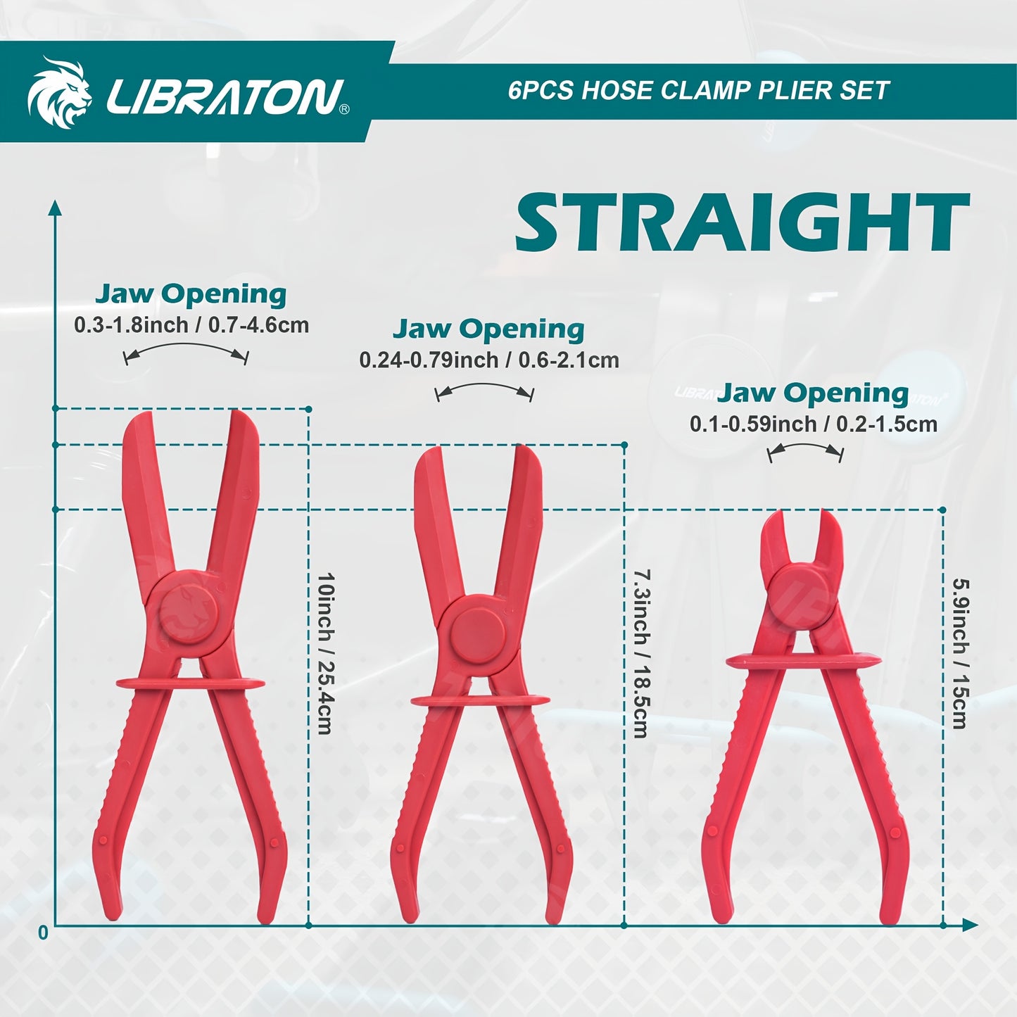 6pcs Hose Clamp Tool Kit