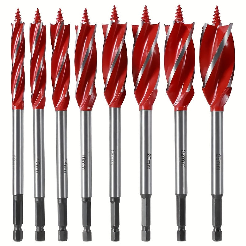 8pcs Spiral Drill Bit Set