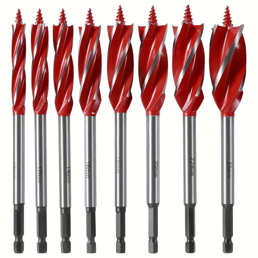 8pcs Spiral Drill Bit Set