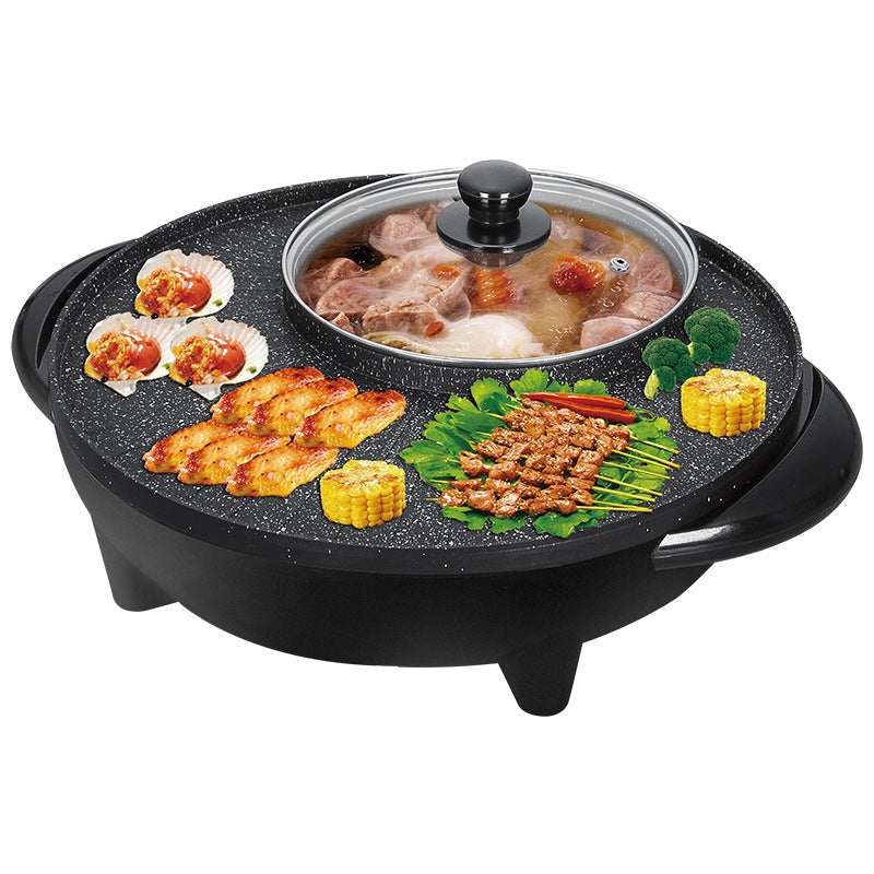 2in1 BBQ [Round] Premium BBQ Grill