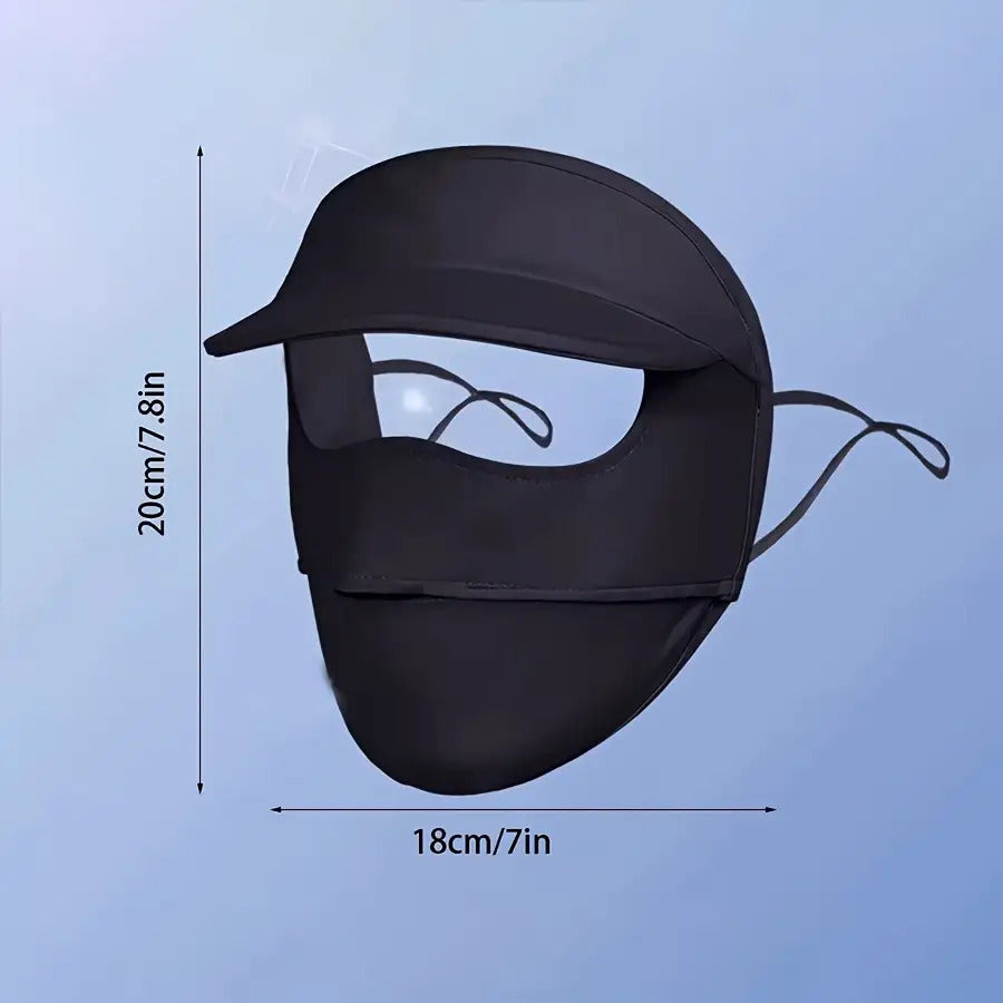 2025 Three-in-one Spring and Summer New Sunscreen Full Face Mask