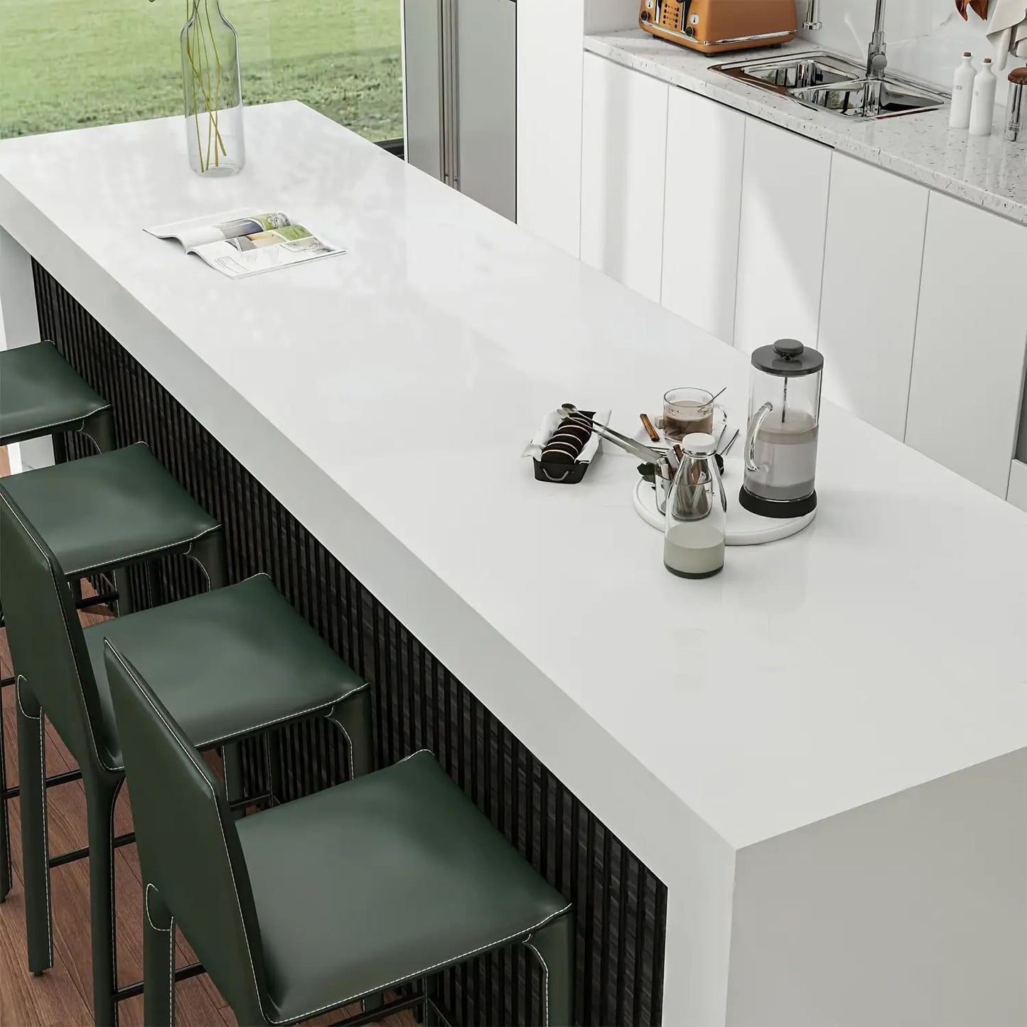 Self-Adhesive Kitchen Oil And Water Proof Sticker Wallpaper