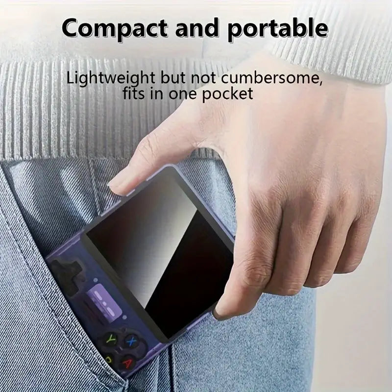 Retro Handheld Game Console R36S, Classic Entertainment with 8.89cm Clear Screen