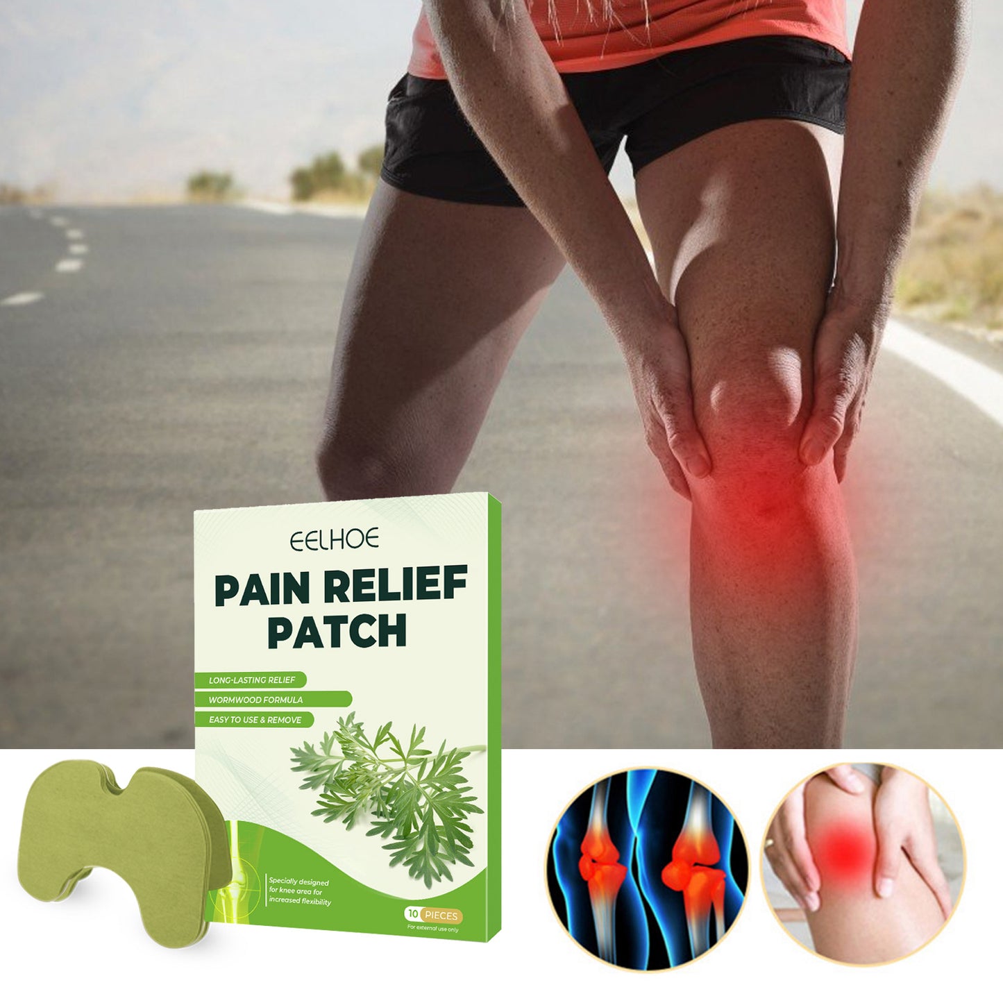 Mugwort joint patch