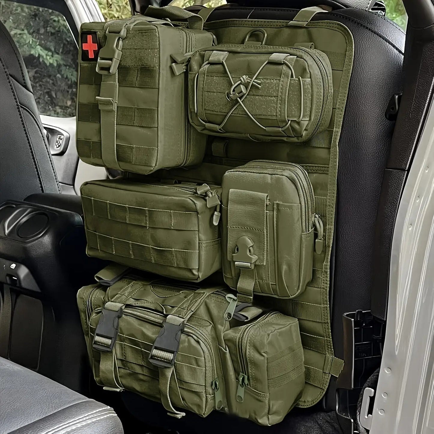 Tactical Car Seat Back Organizer
